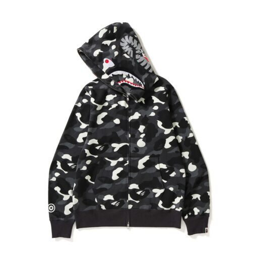 Bape Hoodie Black Man And Woman