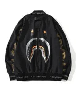 A Bathing Ape Shark Zip Up Jacket