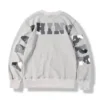 A Bathing Ape Grey Crewneck Sweater