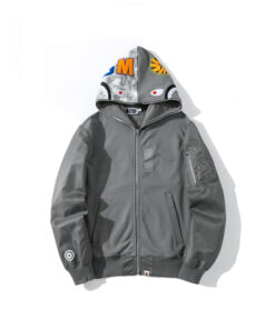 Bape Zip Up Gray Jacket