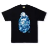 ABC Camo Big Ape Head Baby Milo T-Shirt black blue