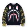 BAPE Camo Shark Teeth Sweater