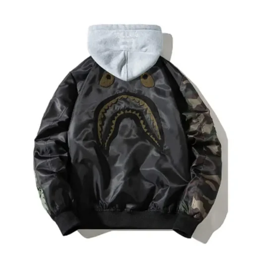 BAPE x Alpha MA-1 Green Jacket