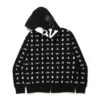 Black & White Bape Hoodie