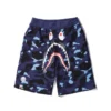 Blue Bape Shark Shorts