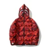 Bape Shark Jacket Camouflage Hooded Zipper