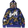 Bape Shark Hoodies Men Women Casual Sweatshirts Streetwear Hip Hop Jacket