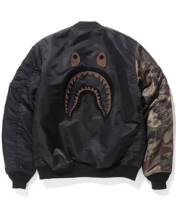 Bape Jacket in Woodland Camo Sleeve Capsule