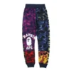 BAPE A Bathing Ape Head Camo Sweat pant