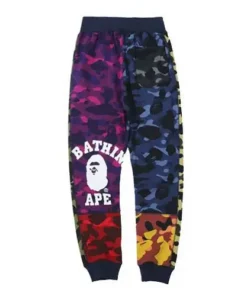 BAPE A Bathing Ape Head Camo Sweat pant