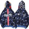 Bape Shark Thin Zip Up Hoodie