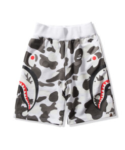 1ST CAMO GLOW SIDE SHARK BEACH SHORTS MENS