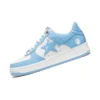 Sky Blue A Bathing Ape Bape Shoes