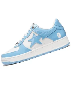 Sky Blue A Bathing Ape Bape Shoes