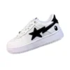 White Bape Sneakers Mens