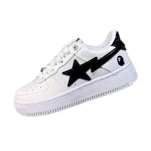 White Bape Sneakers Mens